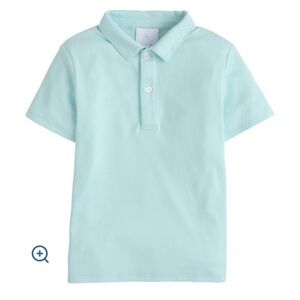 Little English Boys Polo Aqua NWT